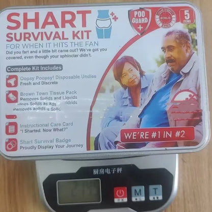Poop Gift Set Survival Kit