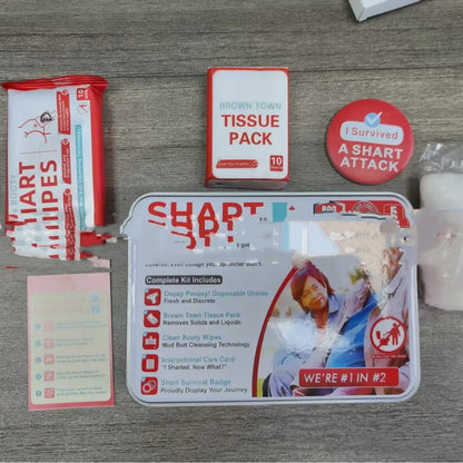 Poop Gift Set Survival Kit
